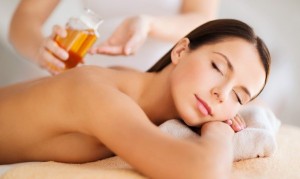 Aromaöl Massage